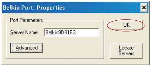 BELKIN SERVEUR D’IMPRESSION SANS FIL #F1UP0001FR - Configuration pour utilisateurs avancés - 1