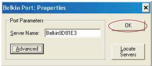 BELKIN SERVEUR D’IMPRESSION SANS FIL #F1UP0001FR - INSTALACION PARA USUARIOS AVANZADOS - 1