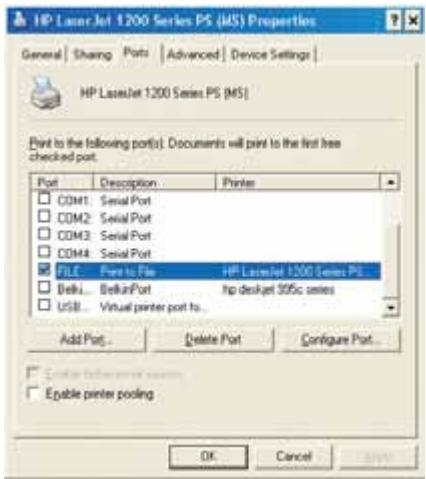 BELKIN SERVEUR D’IMPRESSION SANS FIL #F1UP0001FR - VERWENDUNG DES DRUCKSERVERS FÜR FTP- DRUCKEN - 2