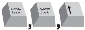 BELKIN SWITCH KVM 4 PORTS OMNIVIEW E (AVEC 4 CÂBLES) #F1DB104P2EAB - Selecting a Computer Using Keyboard Hot-Key Commands - 1