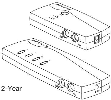 BELKIN SWITCH KVM 4 PORTS OMNIVIEW E (AVEC 4 CÂBLES) #F1DB104P2EAB - Table of Contents - 1