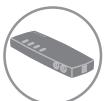 BELKIN SWITCH KVM 4 PORTS OMNIVIEW E (AVEC 4 CÂBLES) #F1DB104P2EAB - Contenuto della confezione - 1