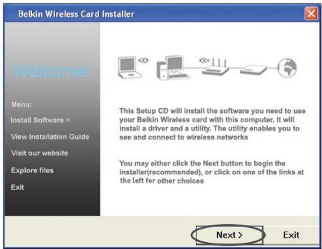BELKIN CARTE RÉSEAU SANS FIL N1 POUR ORDINATEUR DE BUREAU #F5D8001FR - Étape 1 Installer - 1