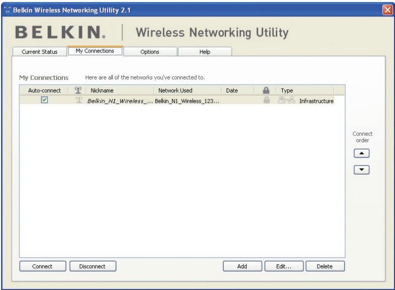 BELKIN CARTE RÉSEAU SANS FIL N1 POUR ORDINATEUR DE BUREAU #F5D8001FR - Modification des paramètres de sécurité sans fil - 1