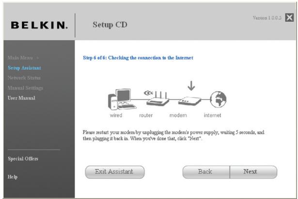 BELKIN ROUTEUR SANS FIL OPTIMISÉ #F6D4230ED4 - Dépannage - 1