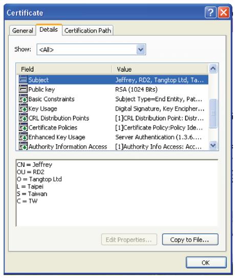BELKIN SERVEUR DE CONSOLE SÉRIE OMNIVIEW #F1DP116SEA - Certificat HTTP sécurisé - 5
