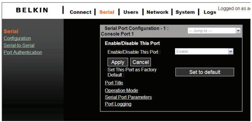 BELKIN SERVEUR DE CONSOLE SÉRIE OMNIVIEW #F1DP116SEA - Authentication de port - 2