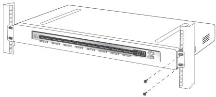 BELKIN SERVEUR DE CONSOLE SÉRIE OMNIVIEW #F1DP116SEA - Fixations de montage en baie - 2