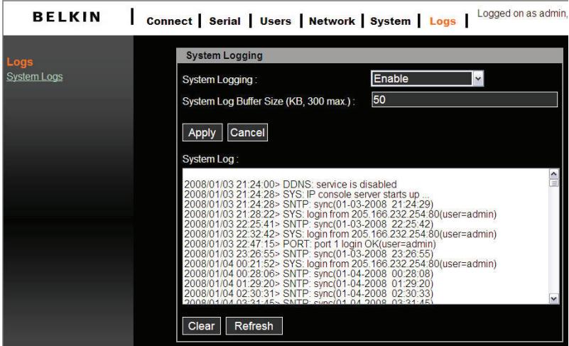 BELKIN SERVEUR DE CONSOLE SÉRIE OMNIVIEW #F1DP116SEA - Connexion au système - 1