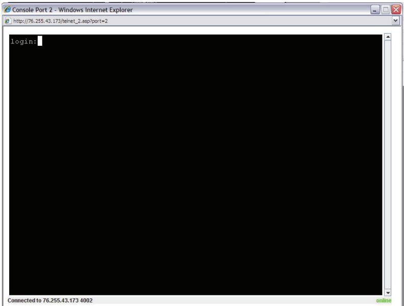 BELKIN SERVEUR DE CONSOLE SÉRIE OMNIVIEW #F1DP116SEA - Applet java telnet - 3