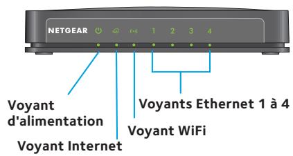 NETGEAR N150 - Faces avant et arrière - 1