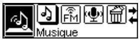 TRANSCEND TS1GMP520C - Jouer un Fichier MP3/WMA - 2