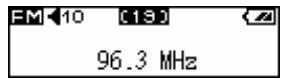 TRANSCEND TS1GMP520C - Entrer le Mode FM - 2
