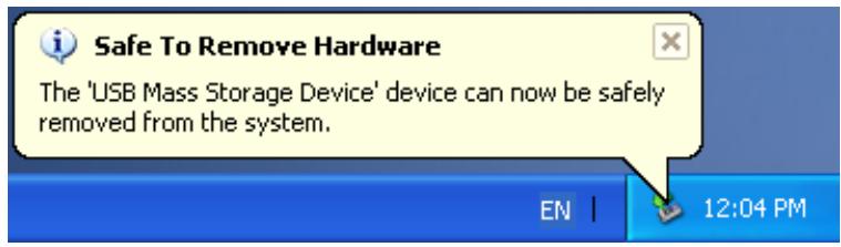 TRANSCEND TS1GMP520C - Retirer le T.sonicTM 520 sous Windows® Me, 2000, et XP - 2