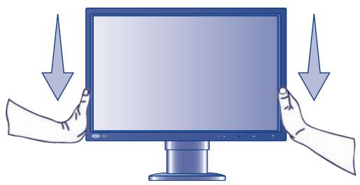 LACIE 324 EASYHOOD LOGICIEL DE CALIBRATION COLORIMÈTRE - Soulever et abaisser l'écran - 1