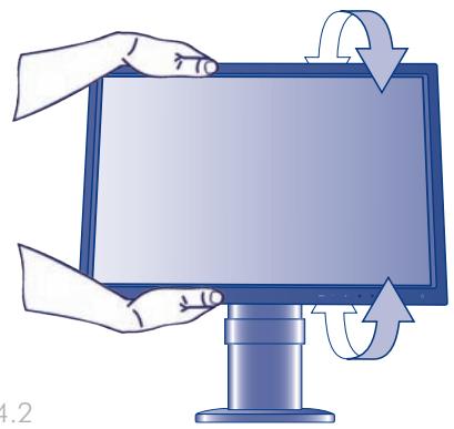 LACIE 324 EASYHOOD LOGICIEL DE CALIBRATION COLORIMÈTRE - Incliner l'écran - 1