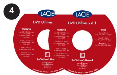 LACIE D2 DVD±RW - Contenu de l'emballage - 2