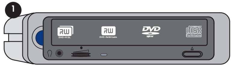LACIE D2 DVD±RW - Contenu de l'emballage - 1