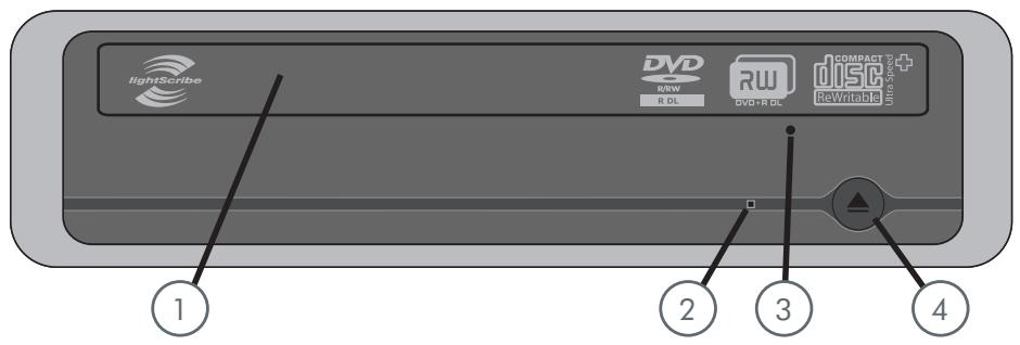 LACIE D2 DVD±RW 22X USB WITH LIGHTSCRIBE - 1,3 Vues du système - 1