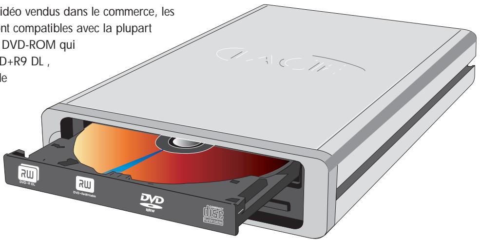 LACIE D2 DVD±RW AVEC LIGHTSCRIBE & TOAST 6 TITANIUM - Enregistrement DVD double couche - 1