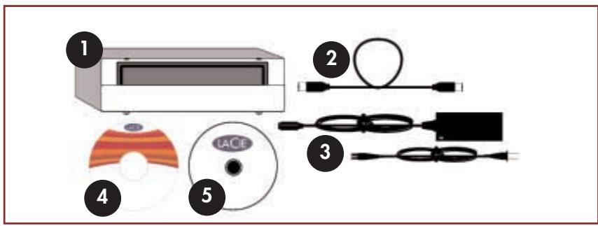 LACIE DVD±RW DRIVE - Enregistrement DVD double couche - 1