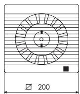 UNELVENT AÉRATEURS VMP DECOR - Dimensions (mm) - 6