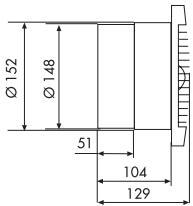 UNELVENT AÉRATEURS VMP DECOR - Dimensions (mm) - 7