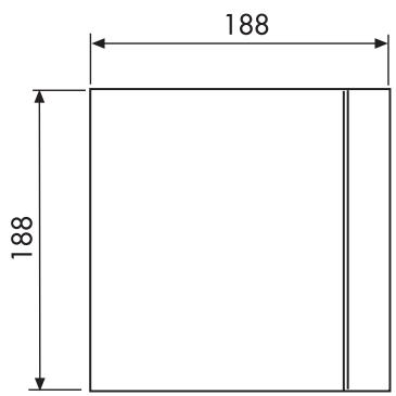 UNELVENT AÉRATEURS VMP SILENT DESIGN - Dimensions (mm) - 1