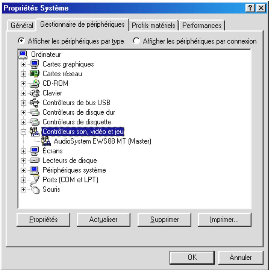 TERRATEC EWS88MT - Déinstallation des pilotes sous windows 95 et 98. - 1