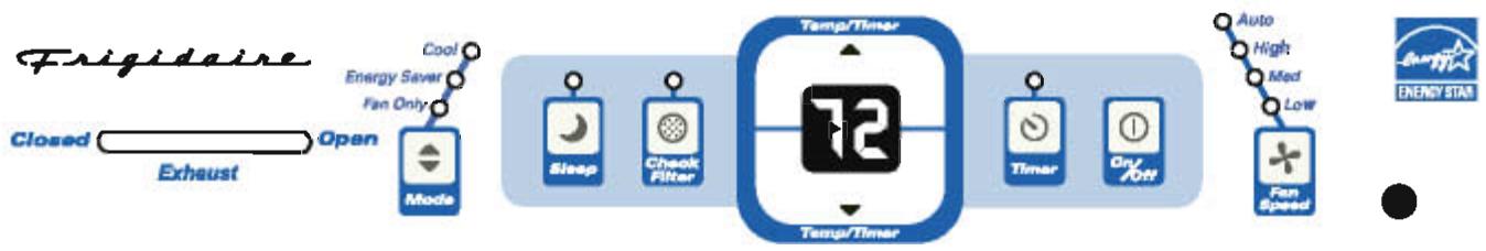 FRIGIDAIRE FAK085R7V - Commandedéventrotative - 1