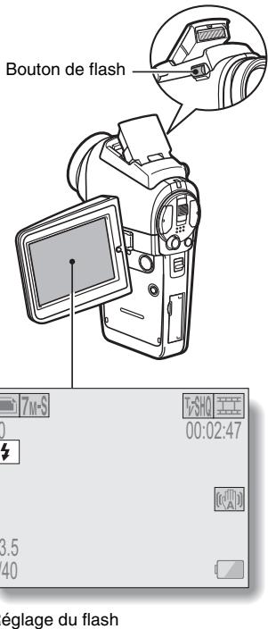 LOGICOM-SANYO XACTI VPC-HD2 - PRISE DE PHOTOS/RÉALISATION DE VIDÉO CLIP À L'AIDE DU FLASH - 1