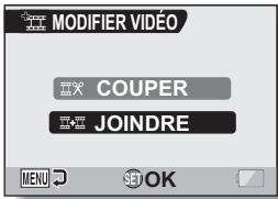 LOGICOM-SANYO XACTI VPC-HD2 - Sélectionnez l'icone de modification de video clips et appuyez sur le bouton de réglage SET. - 1