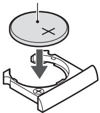 LOGICOM-SANYO XACTI VPC-HD2 - Insérez la pile fournie. - 1