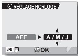 LOGICOM-SANYO XACTI VPC-HD2 - Définissez l'ordre d'affichage de la date pendant la lecture. - 2