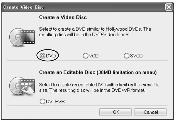LOGICOM-SANYO XACTI VPC-HD2 - Cliquez sur [New Project (Nouveau projet)]. - 1