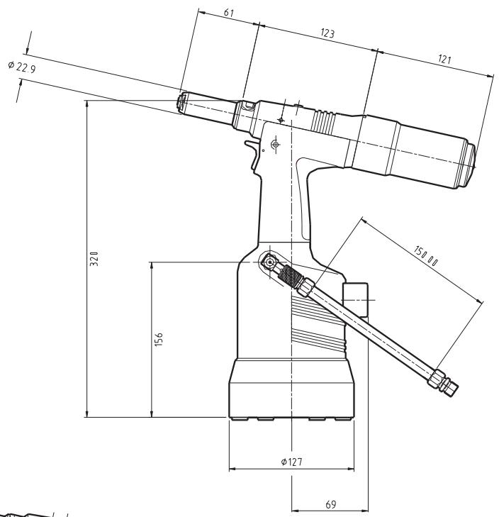AVDEL GENESIS NG4 - Dimensions de l'outil - 2