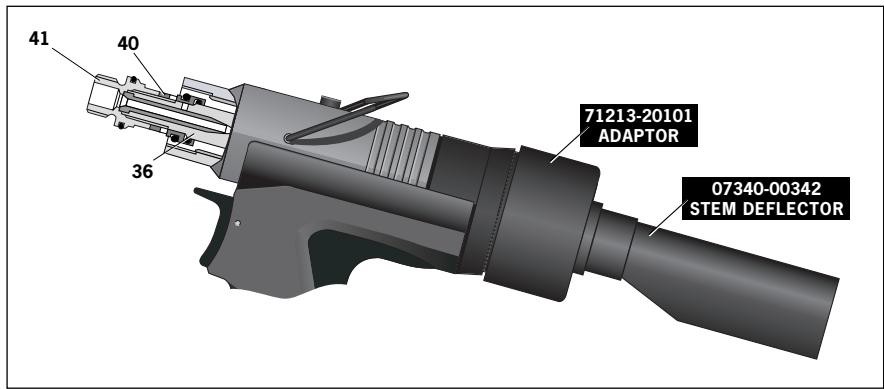AVDEL GENESIS NG4 - Preparing the Base Tool for use with Stem Deflector - 1