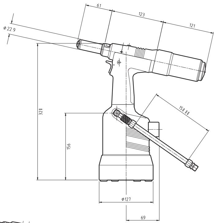 AVDEL GENESIS NG4 - Dimensioni attrezzo - 2
