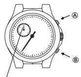 BREIL 8162 - Setting the chronograph hands - 1