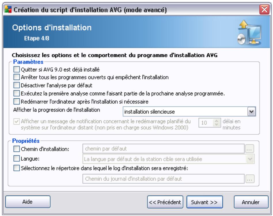 AVG INTERNET SECURITY 9.0 ÉDITION ENTREPRISES - Création du script d'installation d'avg - 4