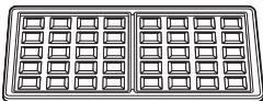MOULINEX WAFFLE TIME WJ170112 - waffle time croc time - 9