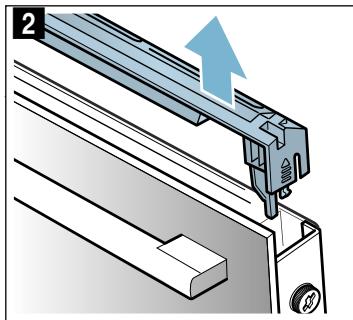 SIEMENS HB573ABR0 - Enlever le recouvrement de la porte - 2