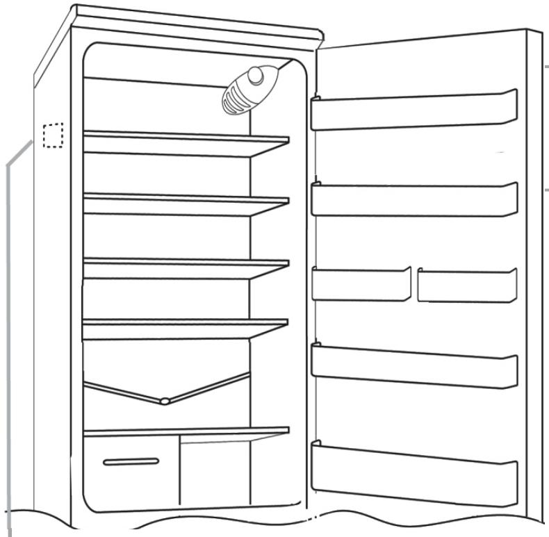CANDY REFRIGERATEUR CCOLS5162WH - ODTALJEVANJE IN ZAMRZOVANJE - 1