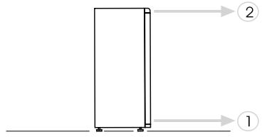 CANDY REFRIGERATEUR CCOLS5162WH - A - 8