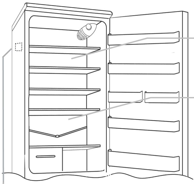 CANDY REFRIGERATEUR CCOLS5162WH - Afrimning og nedfrysning - 1