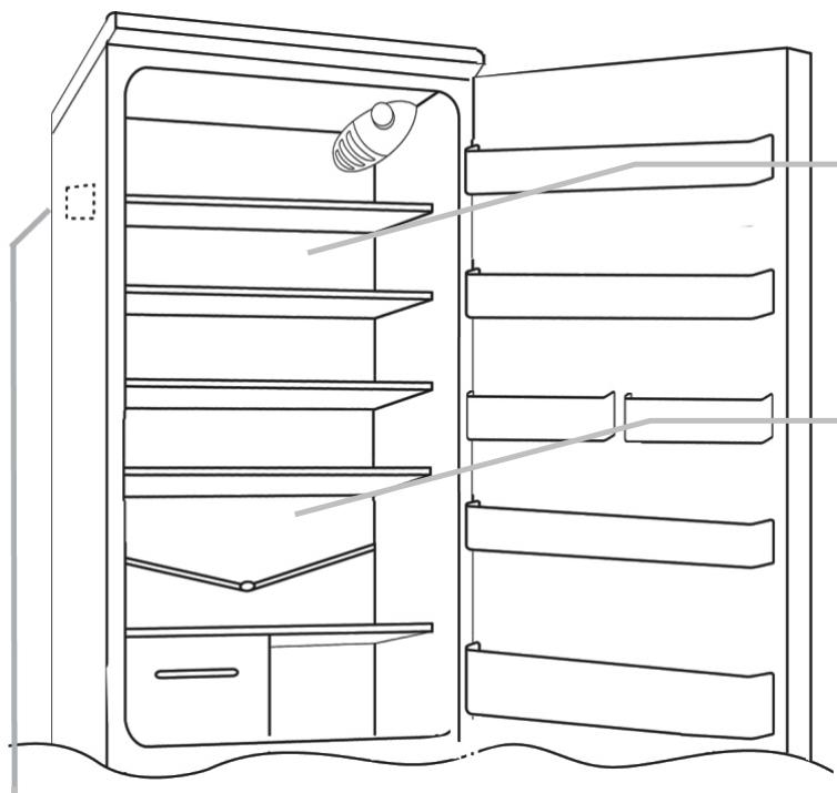 CANDY REFRIGERATEUR CCOLS5162WH - AVISING OG FRYSING - 1