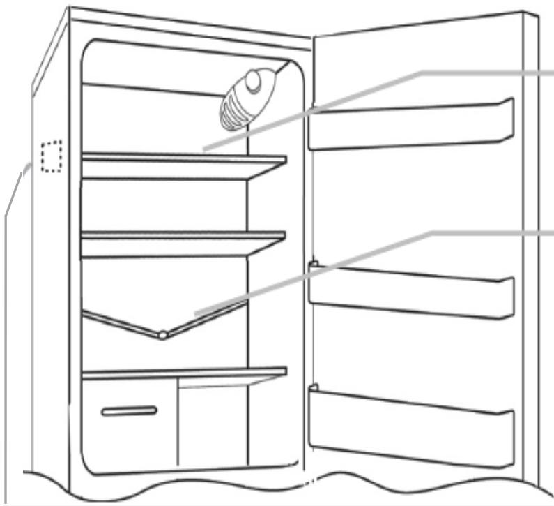 CANDY REFRIGERATEUR CCOLS5162WH - ONTDOOieten en INVRIEZEN - 1