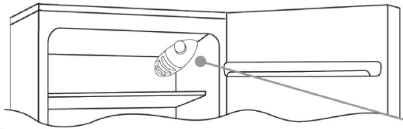 CANDY REFRIGERATEUR CCOLS5162WH - PANNEAU DE CONTROLE - 1