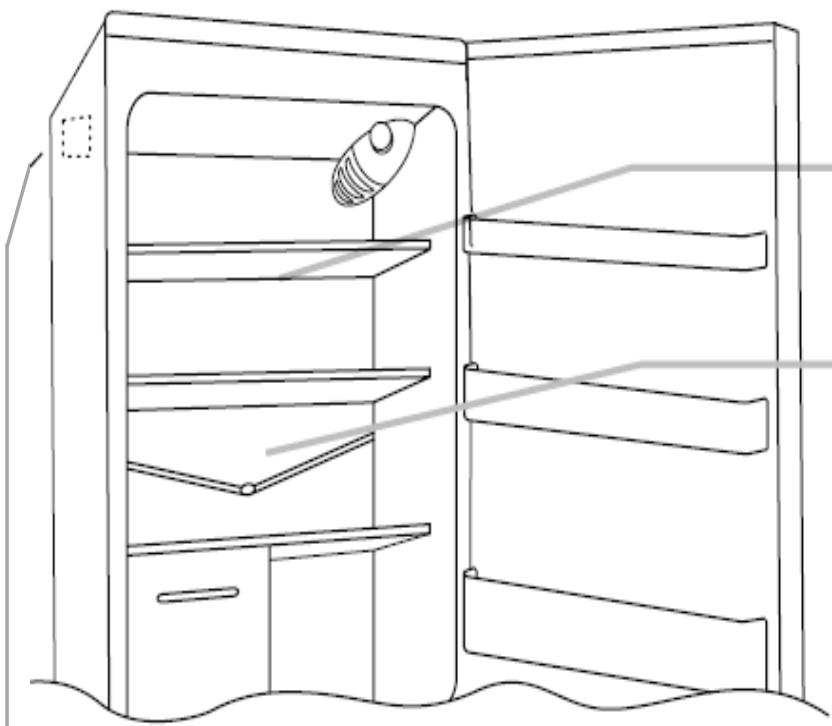 CANDY REFRIGERATEUR CCOLS5162WH - ABTAUEN UND EINFRIEREN - 1