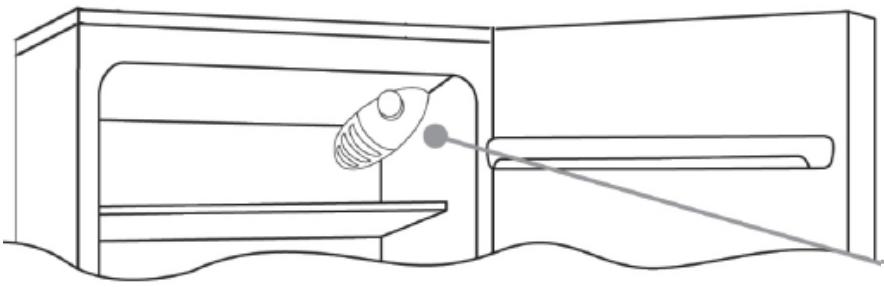CANDY REFRIGERATEUR CCOLS5162WH - CONTROL PANEL - 1